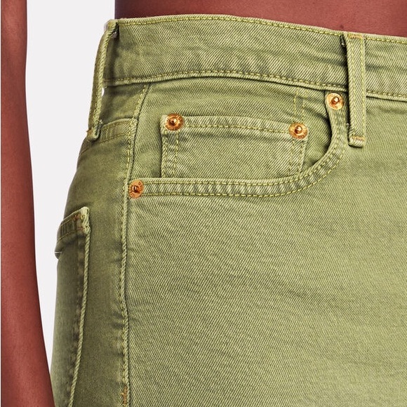 RE/DONE
70s High-Rise Stove Pipe Jeans - Washed Sage - Picture 6 of 12